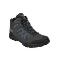 Blue-Black - Close up - Regatta Mens Edgepoint Mid Waterproof Hiking Shoes