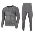 Charcoal Grey Marl - Lifestyle - Dare 2B Mens In The Zone Base Layer Set