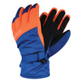 Oxford Blue-Vibrant Orange - Front - Dare 2B Childrens Boys Mischievous Ski Gloves