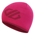 Pure Pink-Pink Hydrangea - Front - Dare 2B Childrens-Kids Frequent Beanie Hat