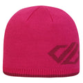 Pure Pink-Pink Hydrangea - Back - Dare 2B Childrens-Kids Frequent Beanie Hat