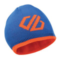 Oxford Blue-Vibrant Orange - Front - Dare 2B Childrens-Kids Frequent Beanie Hat