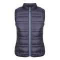 Navy-French Blue - Front - Regatta Womens-Ladies Firedown Down-Touch Insulated Bodywarmer