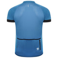 Petrol Blue-Black - Back - Dare 2B Mens Stay The Course Half Zip Cycling Jersey