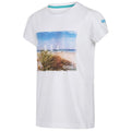 White Sea Breeze - Lifestyle - Regatta Childrens-Kids Bosley III Printed T-Shirt