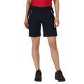 Navy - Back - Regatta Womens-Ladies Xert III Stretch Shorts
