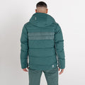 Forest Green-Fern - Side - Dare 2B Mens Denote Waterproof Ski Jacket