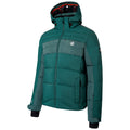 Forest Green-Fern - Pack Shot - Dare 2B Mens Denote Waterproof Ski Jacket