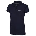 Navy - Front - Regatta Womens-Ladies Sinton Polo Shirt