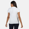 White - Lifestyle - Regatta Womens-Ladies Sinton Polo Shirt