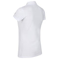 White - Close up - Regatta Womens-Ladies Sinton Polo Shirt