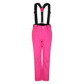 Pure Pink - Front - Dare 2B Childrens-Kids Outmove II Ski Trousers