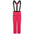 Virtual Pink-Geranium - Front - Dare 2B Childrens-Kids Timeout II Ski Trousers