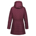 Dark Burgundy - Side - Regatta Womens-Ladies Parmenia Quilted Insulated Jacket
