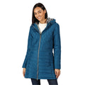 Sapphire Blue - Lifestyle - Regatta Womens-Ladies Parmenia Quilted Insulated Jacket