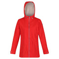 Molten Red - Front - Regatta Womens-Ladies Bergonia II Hooded Waterproof Jacket