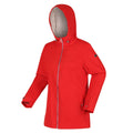 Molten Red - Pack Shot - Regatta Womens-Ladies Bergonia II Hooded Waterproof Jacket