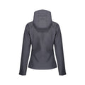 Seal Grey-Black - Side - Regatta Womens-Ladies Venturer 3 Layer Membrane Soft Shell Jacket