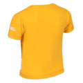 Glowlight Yellow - Pack Shot - Regatta Childrens-Kids Peppa Pig Printed Short-Sleeved T-Shirt