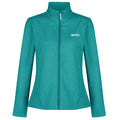 Turquoise Marl - Front - Regatta Womens-Ladies Connie V Softshell Walking Jacket