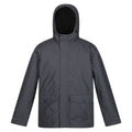 Dark Grey Marl - Front - Regatta Mens Sterlings III Insulated Waterproof Jacket