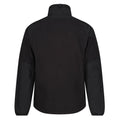 Black - Pack Shot - Regatta Mens Broadstone Full Zip Fleece Jacket