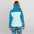 Dark Methyl Blue-Black - Pack Shot - Dare 2B Womens-Ladies Determined Blossom Ski Jacket