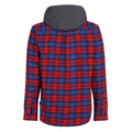 Classic Red - Back - Regatta Mens Tactical Siege Checked Jacket