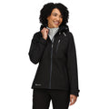 Black - Side - Regatta Womens-Ladies Britedale Waterproof Jacket