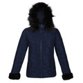 Navy - Front - Regatta Womens-Ladies Winslow Rochelle Humes Padded Jacket