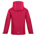 Berry Pink-Pink Potion - Back - Regatta Childrens-Kids Hurdle IV Insulated Waterproof Jacket