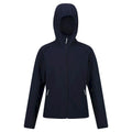 Navy - Front - Regatta Womens-Ladies Ared III Soft Shell Jacket