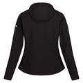 Black - Back - Regatta Womens-Ladies Ared III Soft Shell Jacket