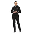 Black - Side - Regatta Womens-Ladies Ared III Soft Shell Jacket