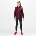 Raspberry Radience - Lifestyle - Regatta Childrens-Kids Marlin VII Full Zip Fleece Jacket
