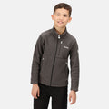 Ash - Back - Regatta Childrens-Kids Marlin VII Full Zip Fleece Jacket