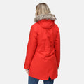 Molten Red - Lifestyle - Regatta Womens-Ladies Serleena II Waterproof Insulated Jacket