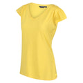Maize Yellow - Lifestyle - Regatta Womens-Ladies Francine V Neck T-Shirt