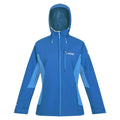 Lapis Blue-Sonic Blue - Front - Regatta Womens-Ladies Highton Stretch III Waterproof Jacket