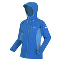 Lapis Blue-Sonic Blue - Close up - Regatta Womens-Ladies Highton Stretch III Waterproof Jacket