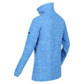 Sonic Blue - Side - Regatta Womens-Ladies Everleigh Marl Full Zip Fleece Jacket