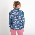 Powder Pink - Side - Dare 2B Womens-Ladies Resilient II Camo Windshell Jacket