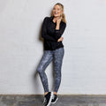 Black-White - Side - Dare 2B Womens-Ladies Laura Whitmore Influential Recycled Leggings
