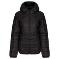 Black - Front - Regatta Womens-Ladies Firedown Packaway Insulated Jacket