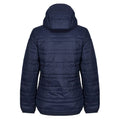 Navy-French Blue - Pack Shot - Regatta Womens-Ladies Firedown Packaway Insulated Jacket