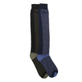 Blue-Black - Front - Regatta Mens Pro Assorted Designs Boot Socks Set (Pack of 2)