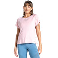 Powder Pink - Side - Dare 2B Womens-Ladies Crystallize Active T-Shirt