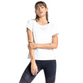 White - Side - Dare 2B Womens-Ladies Crystallize Active T-Shirt
