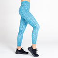 Capri Blue - Lifestyle - Dare 2B Womens-Ladies Influential Fracture Print Recycled Jeggings