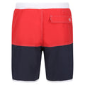 Roccoco Red-Navy - Back - Regatta Mens Benicio Swim Shorts